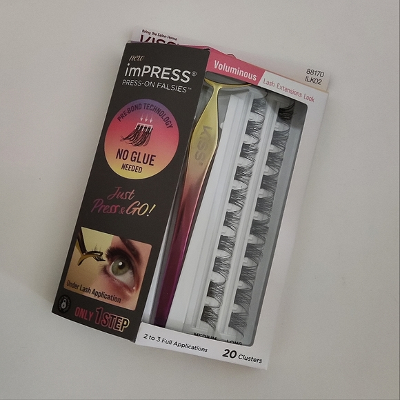 Kiss press on false lashes, voluminous - Picture 7 of 8